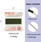Griffin Silk Bead Cord Perlseide – Size 5 (0.65mm) – 2 Meters per Card – Stainless Steel Needle Attached – for Knotting Pearls, Gemstones, Crystals and Beads